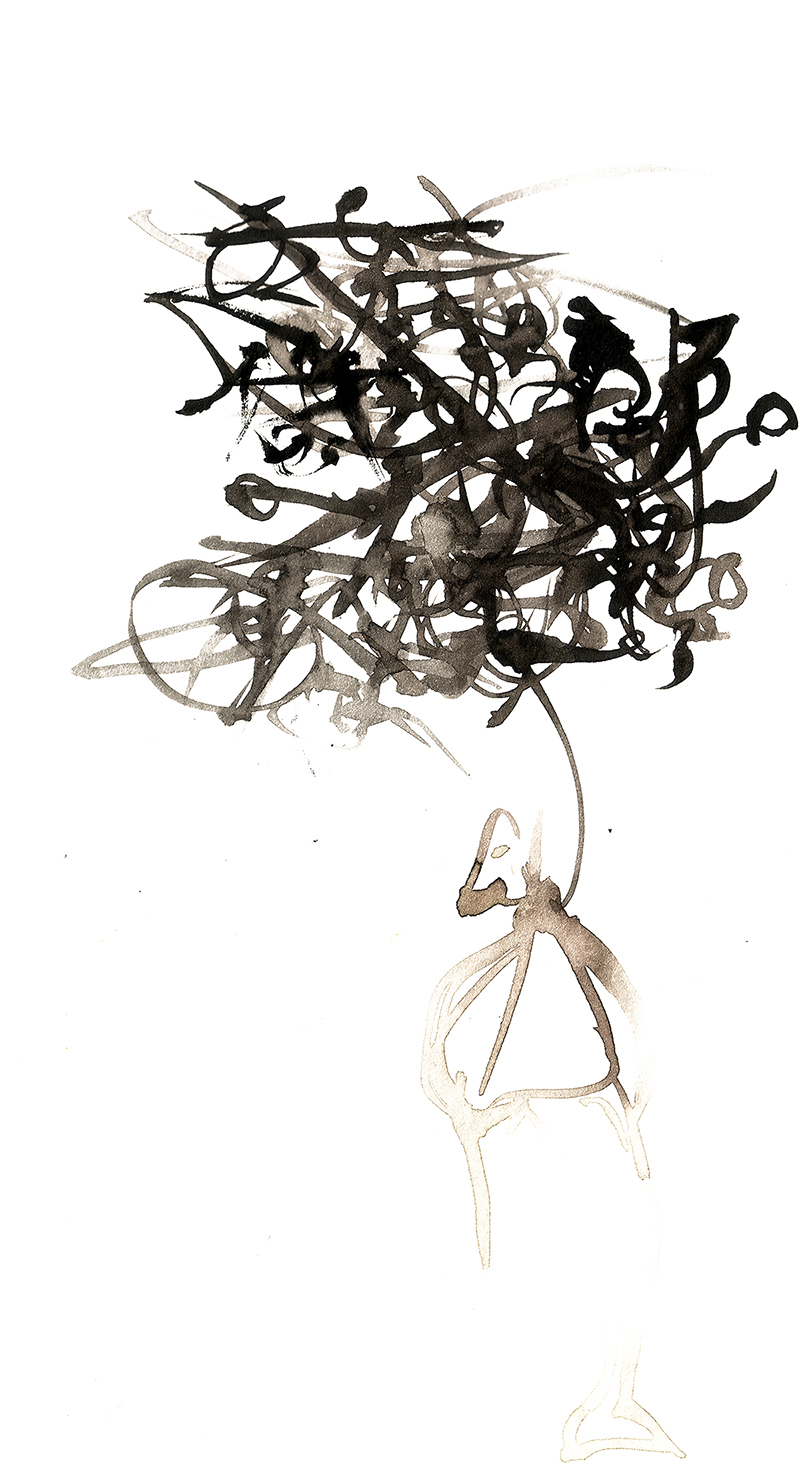 Illustration Tusche